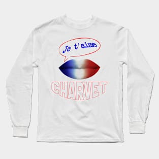 FRANCE JE TAIME CHARVET Long Sleeve T-Shirt